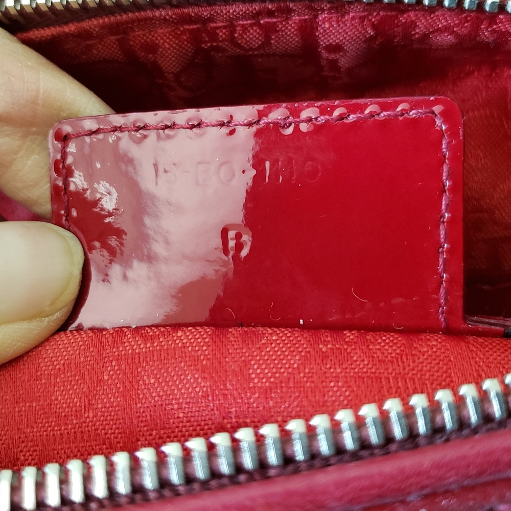 Lady Dior Red Patent Leather large Bag. No offer. - Picture 11 of 11